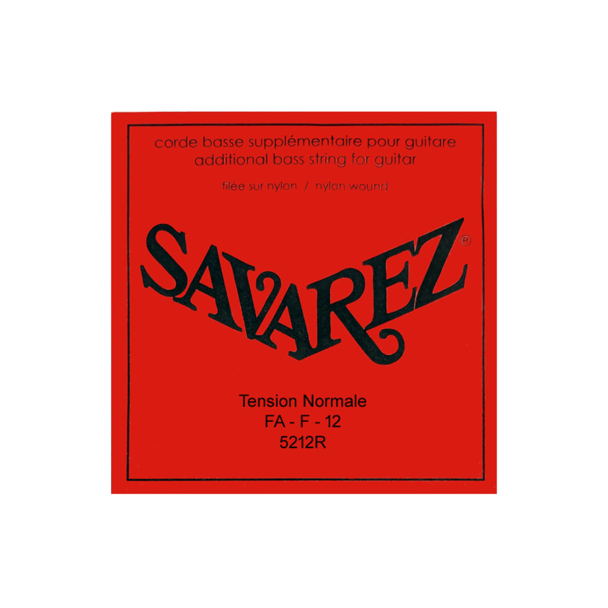 Savarez 12va (Fa) Cuerda suelta para Guitarra