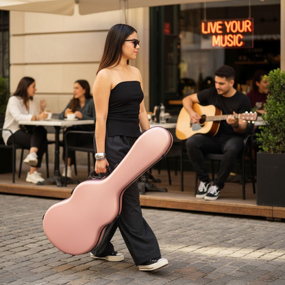 Estuche Crossrock Polycarbon Rose Gold