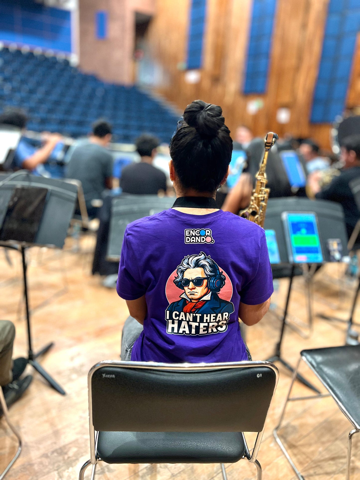 Camiseta "I can't hear haters" | Unisex