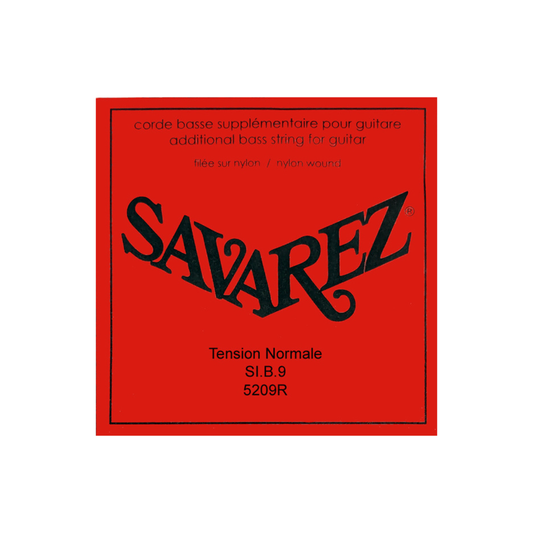 Savarez 9na (Si) Cuerda suelta para Guitarra