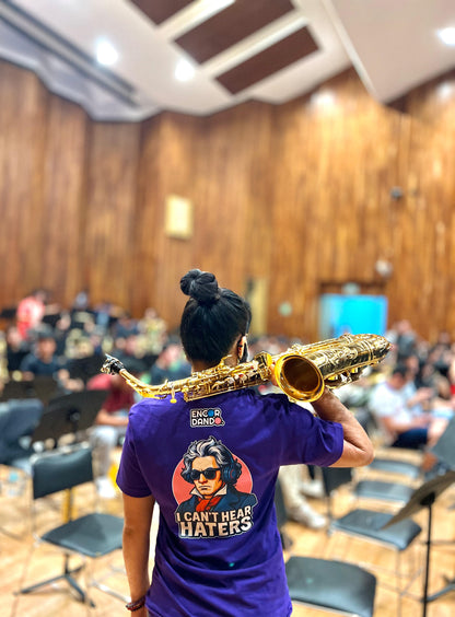 Camiseta "I can't hear haters" | Unisex