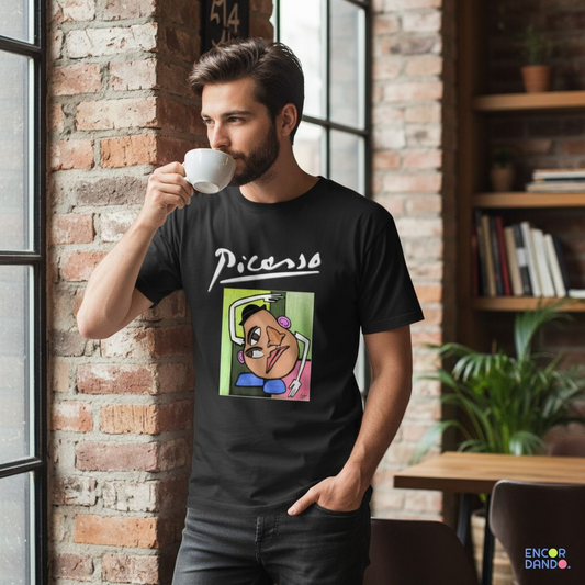 Camiseta Picasso cara de papa