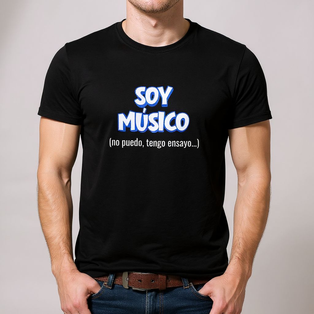 Camiseta "Soy Músico" Unisex