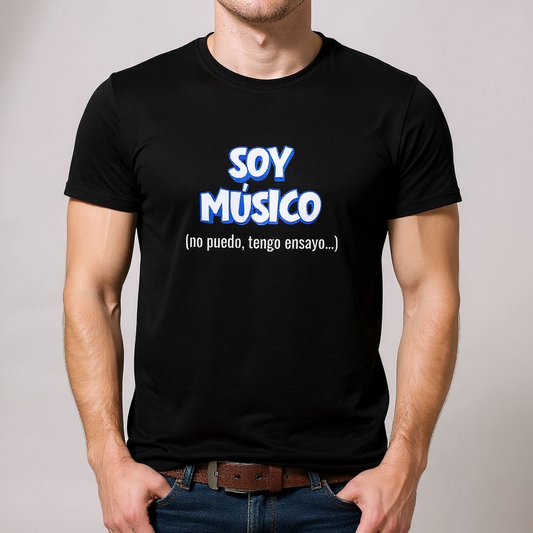 Camiseta "Soy Músico" Unisex