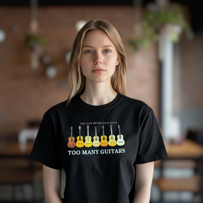 Camiseta "Nunca serán suficientes guitarras" | Unisex