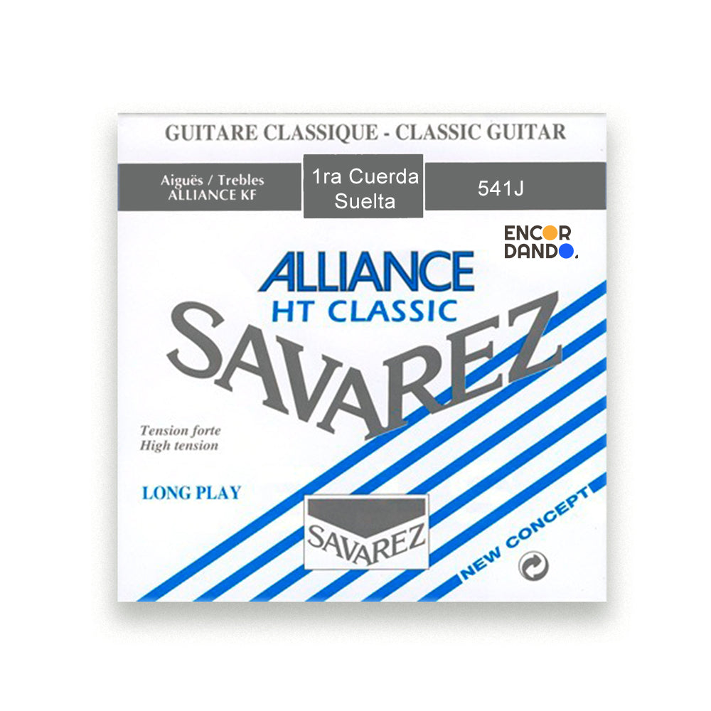 Cuerda Savarez Alliance para Guitarra 1ra (mi) 541J