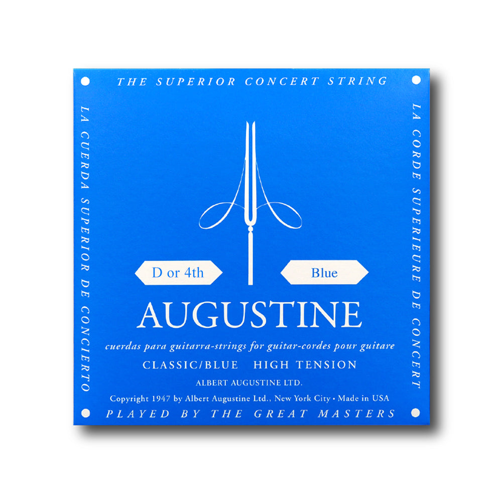 Cuerda para Guitarra Augustine Blue D | 4ta cuerda suelta