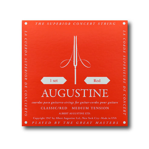 Cuerda para Guitarra Augustine Red A | 5ta cuerda suelta