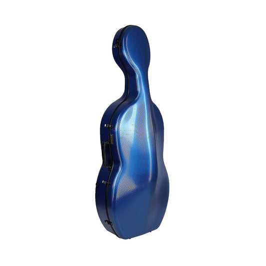 Estuche Crossrock Polycarbon Cello 4/4 Azul