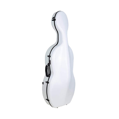 Estuche Crossrock Polycarbon Cello 4/4 Blanco