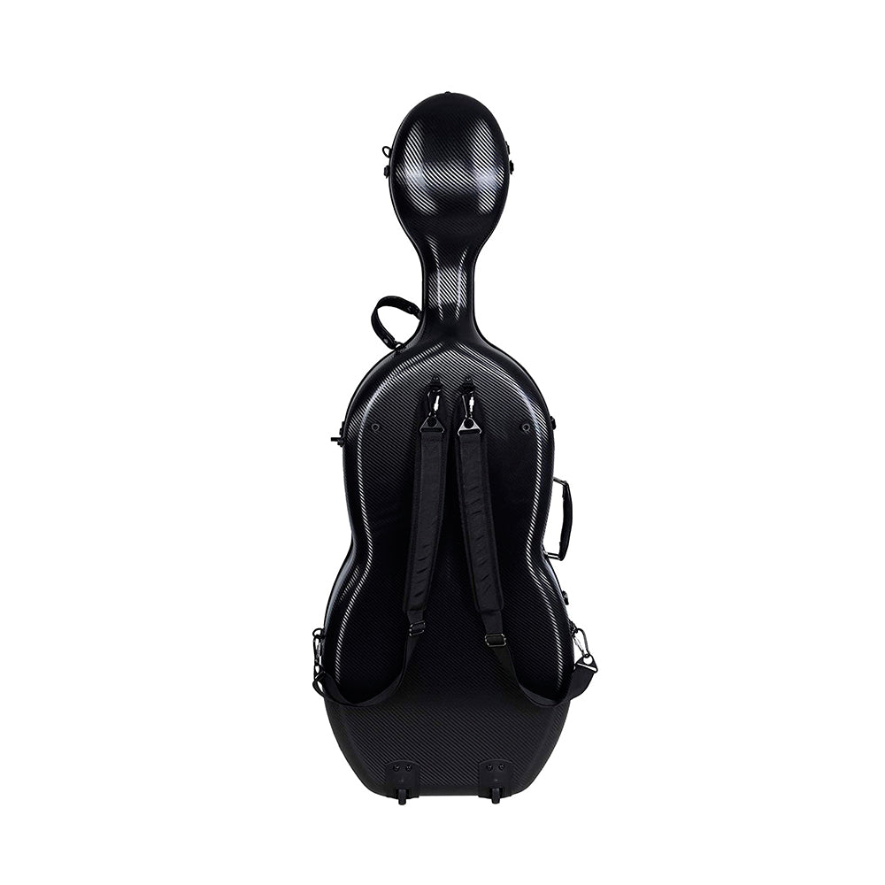 Estuche Crossrock Polycarbon Cello 4/4 Negro