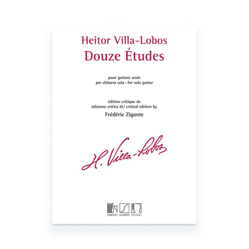 Douze Études - Heitor Villa-Lobos